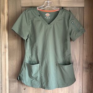 Green women’s scrub top